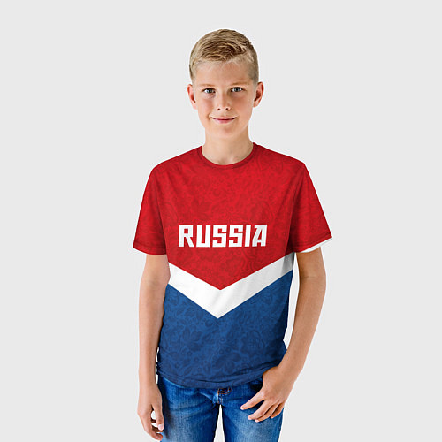 Детская футболка Russia Team / 3D-принт – фото 3