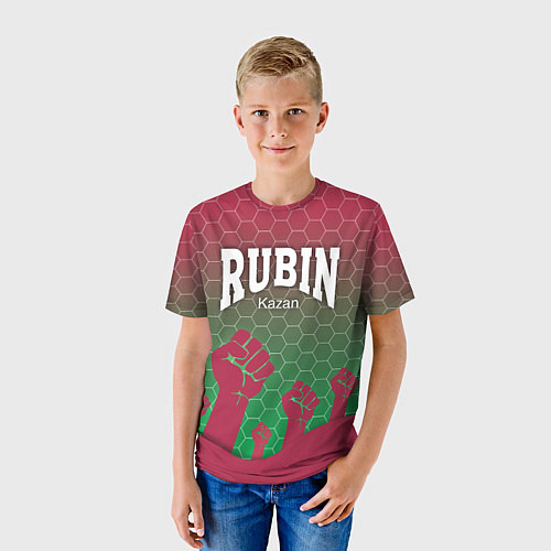 Детская футболка Rubin Kazan / 3D-принт – фото 3