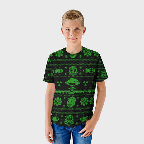 Детская футболка Ядерная зима / 3D-принт – фото 3