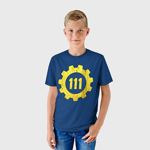 Детская футболка Vault 111 / 3D-принт – фото 3