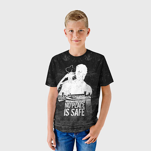 Детская футболка No Place is Safe / 3D-принт – фото 3