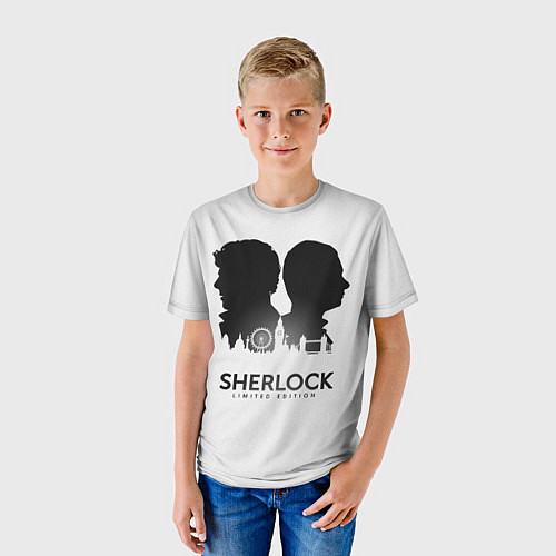 Детская футболка Sherlock Edition / 3D-принт – фото 3