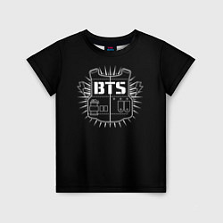 Футболка детская BTS: Jungkook, цвет: 3D-принт