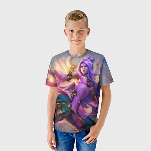 Детская футболка Irelia / 3D-принт – фото 3