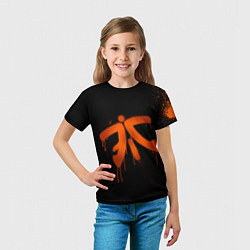 Футболка детская Fnatic: Black collection, цвет: 3D-принт — фото 2