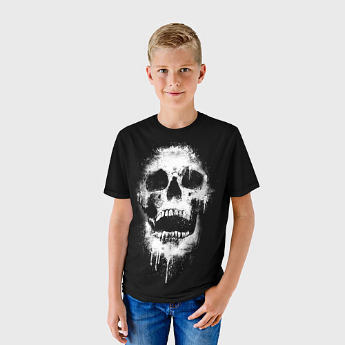 Детская футболка Evil Skull / 3D-принт – фото 3
