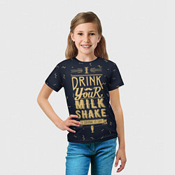 Футболка детская Milk Shake, цвет: 3D-принт — фото 2