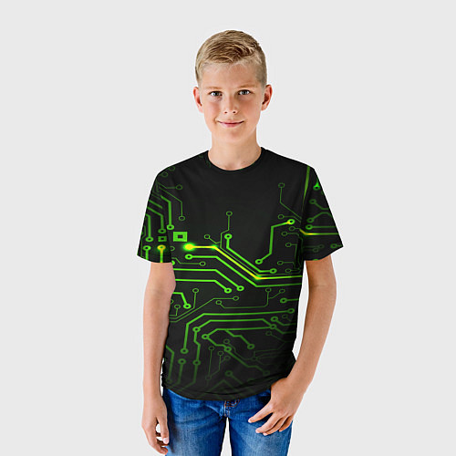 Детская футболка Tehnology / 3D-принт – фото 3