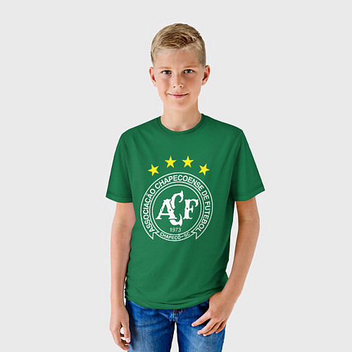 Детская футболка ACF Chapecoense / 3D-принт – фото 3