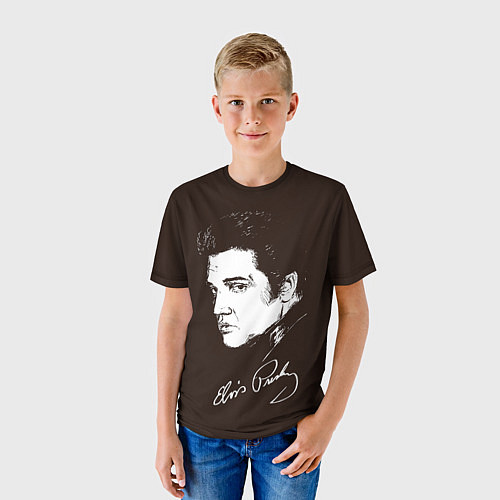 Детская футболка Elvis Presley / 3D-принт – фото 3