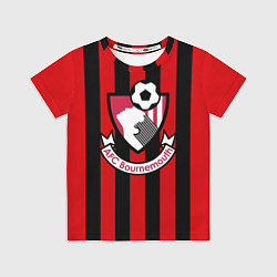 Футболка детская ACF Bournemouth, цвет: 3D-принт