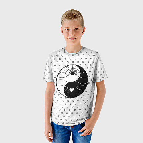 Детская футболка От заката до рассвета / 3D-принт – фото 3