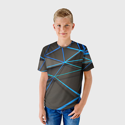 Детская футболка Текстура / 3D-принт – фото 3