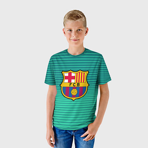 Детская футболка Барселона / 3D-принт – фото 3