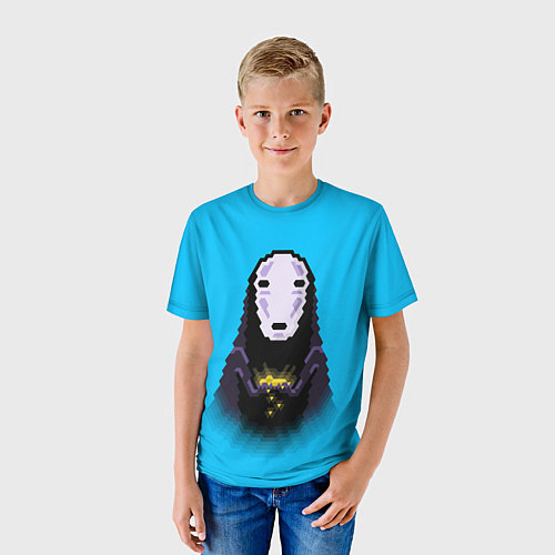 Детская футболка Дань безликого / 3D-принт – фото 3