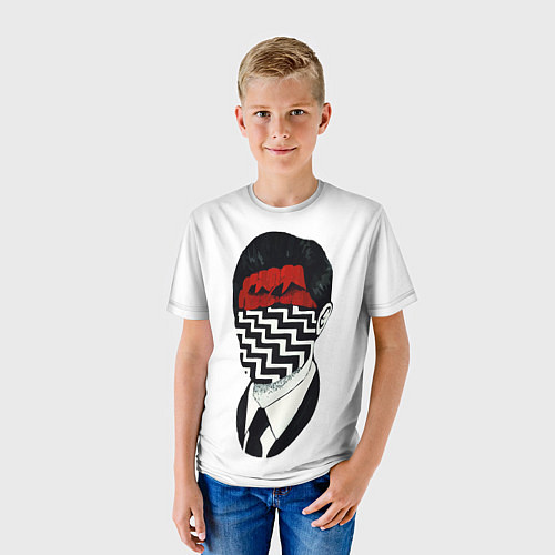 Детская футболка Twin Peaks Face / 3D-принт – фото 3