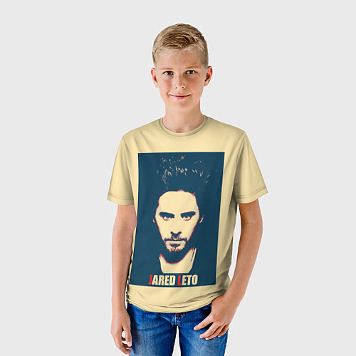 Детская футболка Jared Leto / 3D-принт – фото 3