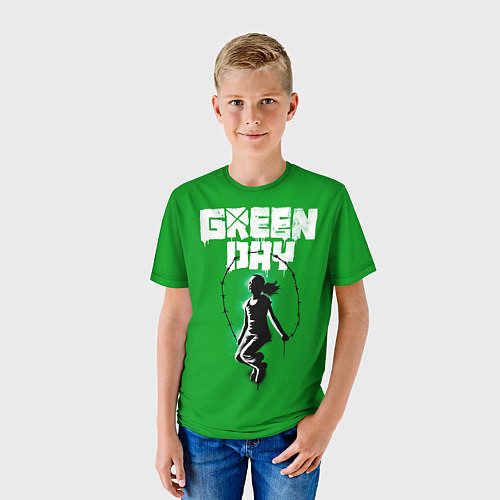 Детская футболка Green Day: Girl / 3D-принт – фото 3