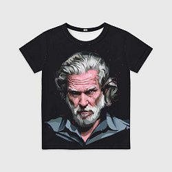 Футболка детская Джефф Бриджес, цвет: 3D-принт