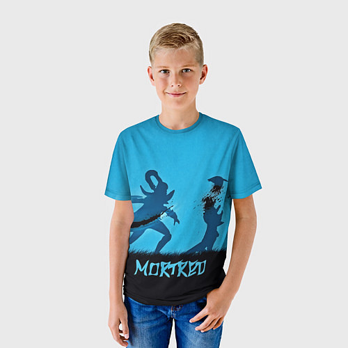 Детская футболка Mortred Rage / 3D-принт – фото 3