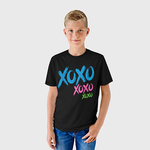 Детская футболка Хо-хо-хо / 3D-принт – фото 3