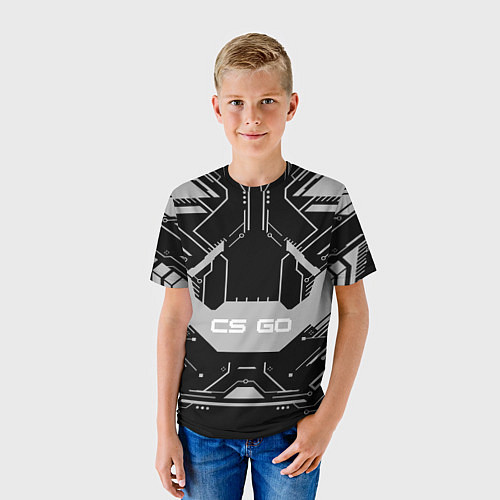 Детская футболка CS:GO Black collection / 3D-принт – фото 3