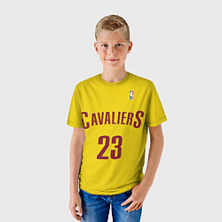 Футболка детская Cavaliers Cleveland 23: Yellow, цвет: 3D-принт — фото 2