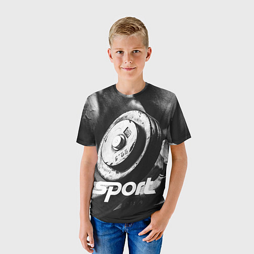 Детская футболка Iron Sport / 3D-принт – фото 3