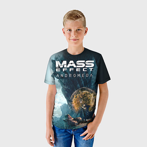 Детская футболка Mass Effect: Andromeda / 3D-принт – фото 3