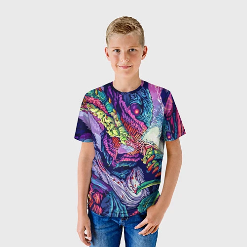 Детская футболка Hyper Beast Style / 3D-принт – фото 3