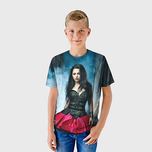 Детская футболка Evanescence / 3D-принт – фото 3