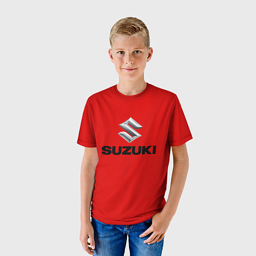 Детская футболка Suzuki / 3D-принт – фото 3