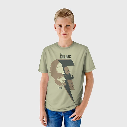 Детская футболка The Killers: 2012 / 3D-принт – фото 3