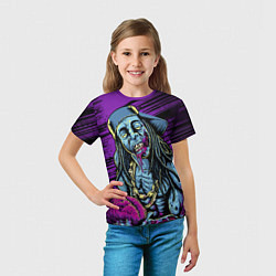 Футболка детская Lil Wayne Art, цвет: 3D-принт — фото 2