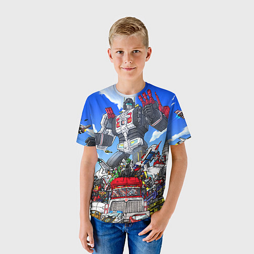 Детская футболка Трансформеры / 3D-принт – фото 3