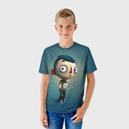 Детская футболка Жизнь кабачка / 3D-принт – фото 3