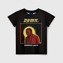Футболка детская Kendrick Lamar: DAMN, цвет: 3D-принт