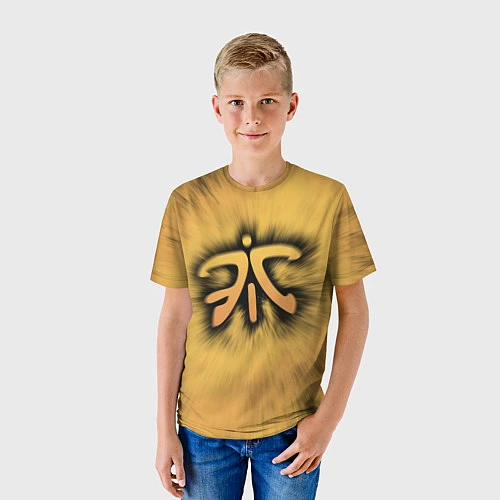 Детская футболка Team Fnatic / 3D-принт – фото 3