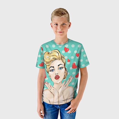 Детская футболка Pop Art / 3D-принт – фото 3