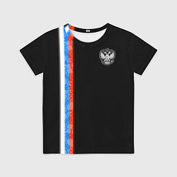 Футболка детская Russia - Black collection 2023, цвет: 3D-принт