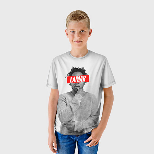 Детская футболка Lamar Supreme / 3D-принт – фото 3