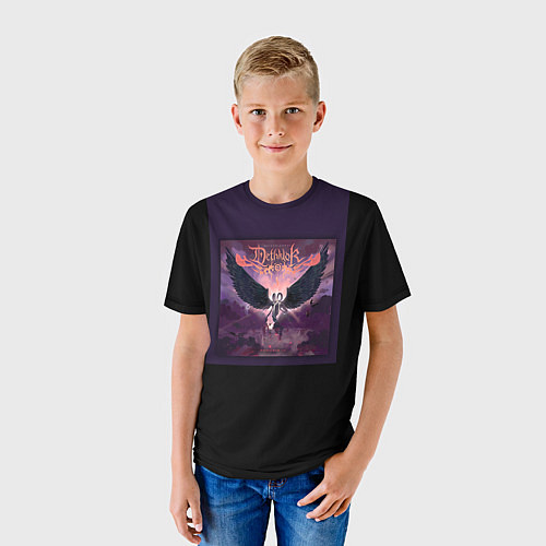 Детская футболка Dethklok: Angel / 3D-принт – фото 3