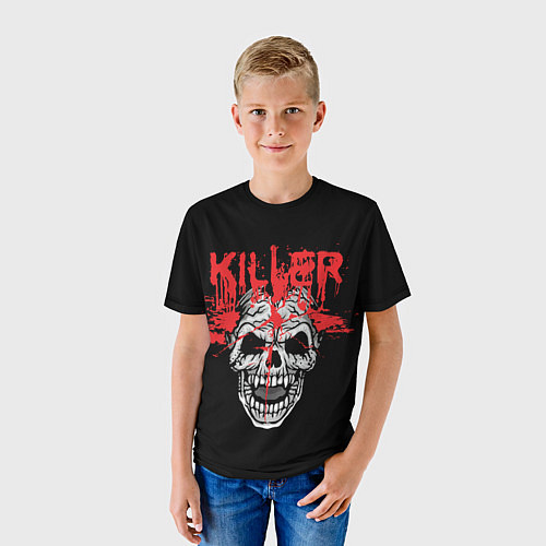 Детская футболка Killer / 3D-принт – фото 3