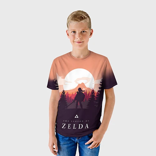 Детская футболка The Legend of Zelda / 3D-принт – фото 3