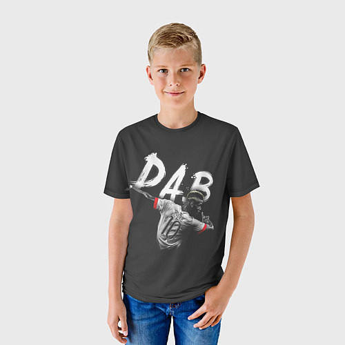Детская футболка Paul Pogba: Dab / 3D-принт – фото 3