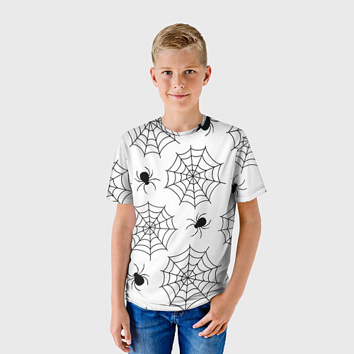 Детская футболка Паутинка / 3D-принт – фото 3