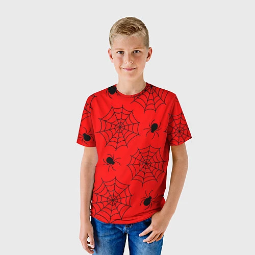Детская футболка Рассадник пауков / 3D-принт – фото 3