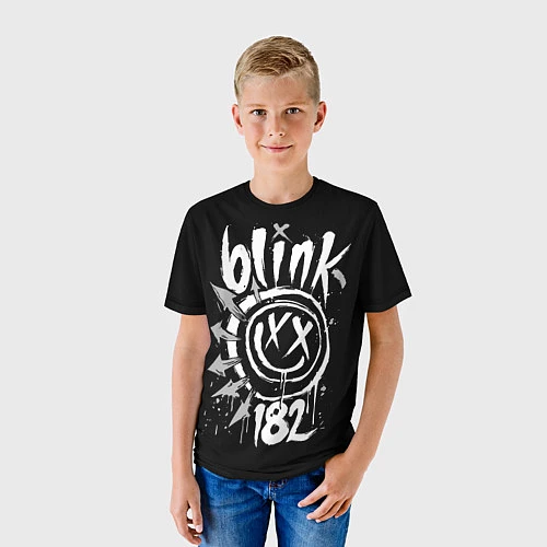 Детская футболка Blink-182 / 3D-принт – фото 3