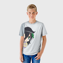 Футболка детская Томоко Куроки, цвет: 3D-принт — фото 2