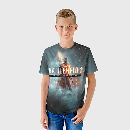 Детская футболка Battlefield: In the name / 3D-принт – фото 3